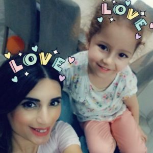 Kızım Burcu Otabaşı ve torunum Zehra Sandal